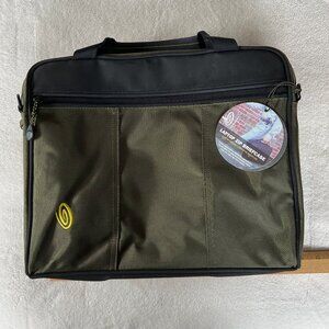 NWT Timbuk2 Laptop Zip Briefcase Large in olive